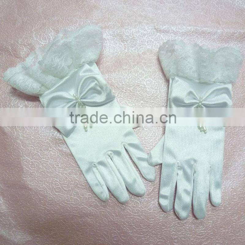 High Quality Satin Gloves For Women