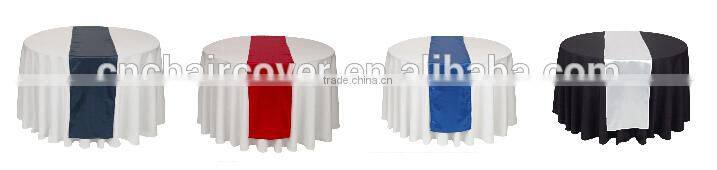 2016 Green Cheap Satin Table Runner For Party