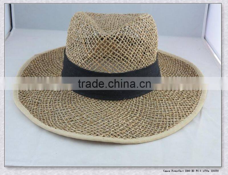 Fashion Design seagrass straw hat cheap
