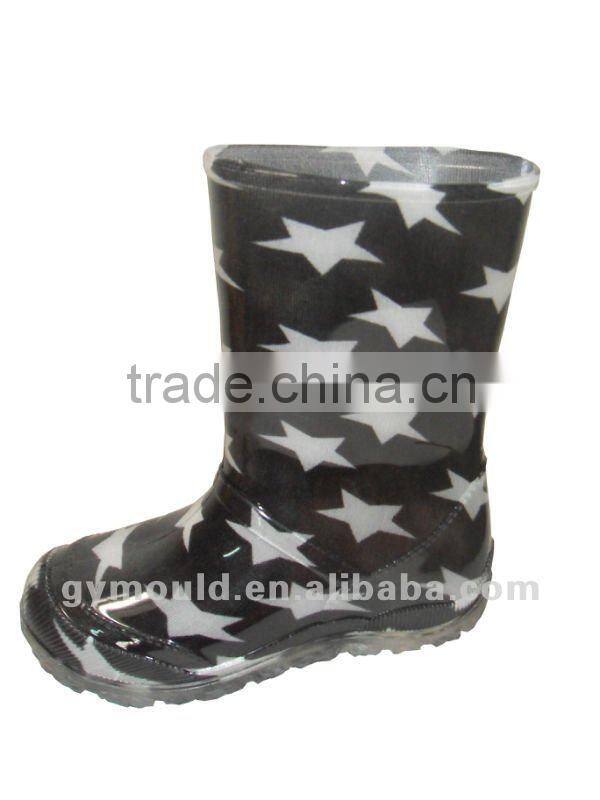 Fashion Wellies Winter Kids PVC rain boots