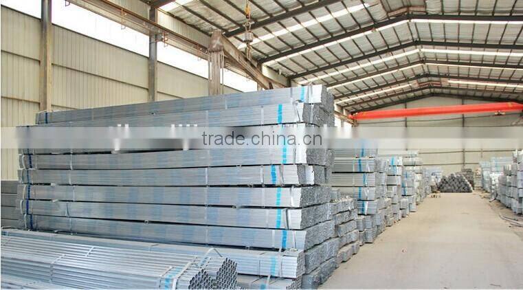 New arrival!!! galvanized erw steel pipe/tube for building greenhouse structure/tent pole