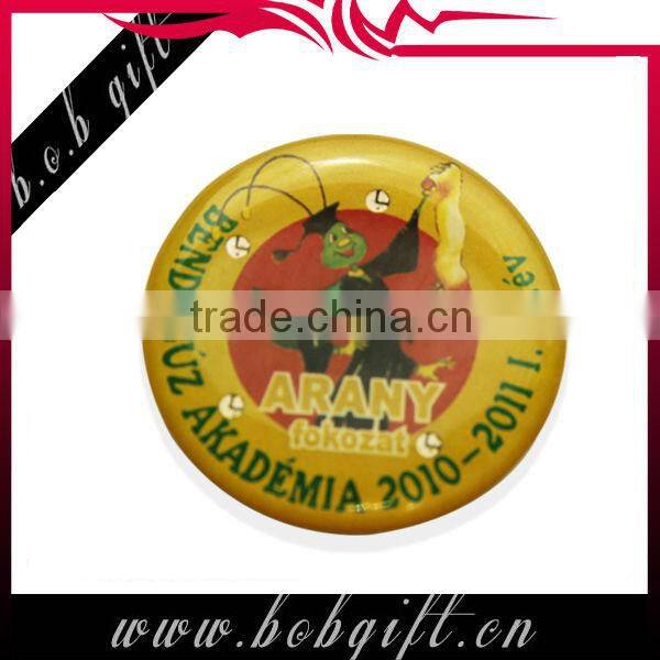 flashing promotional LED torch bagde for party