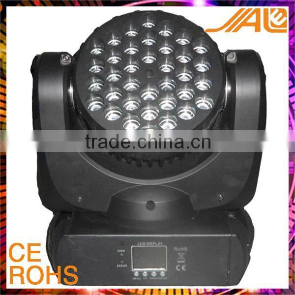 Top 1 Professional Manufacturer To Provide Customized Supply 36pcs 3w RGBW Moving Head Cheap Led DJ Lights