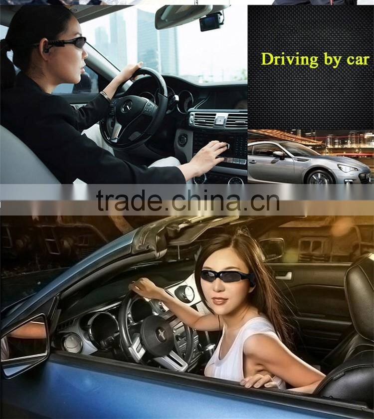 Wireless Headphones Bluetooth 4.0 Sunglasses Bluetooth Headset Earphone Stereo Music Handsfree Earphone