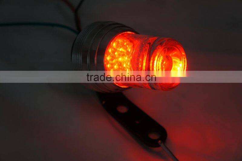 shoot glass led tail brake light for harley motorcycle for harley cafe racer led taillight