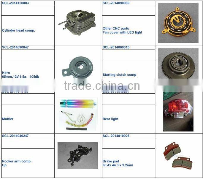 SCL-2012030948 China suppliers motorcycle starter motor for GY6-50 motorcycle parts