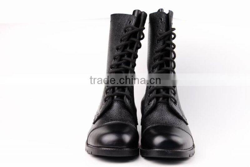 action leather army boots