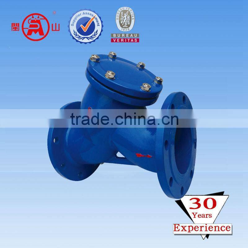 y type strainer dimensions