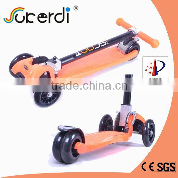 Patent product kids kick scooter, folding scooter, blunt scooter