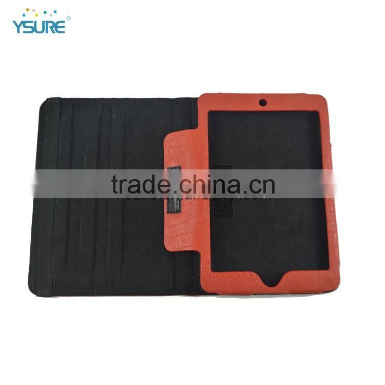 Lambskin stand leather case for ipad mini 2