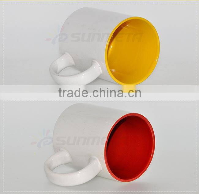 A grade sunmeta directly ceramic 11oz blank sublimation color mug