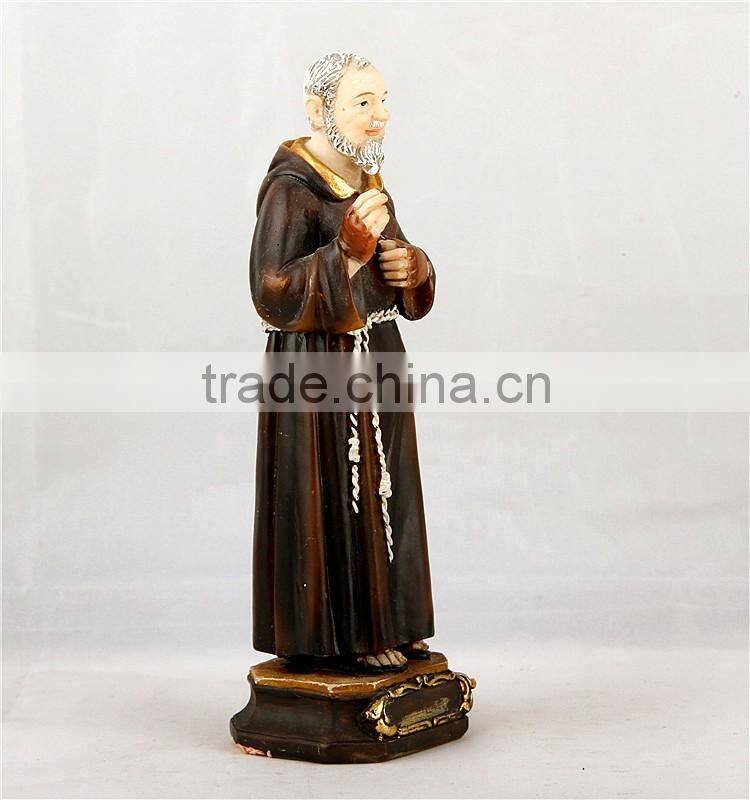 St Saint Francis Statue catholic figure religious figurine