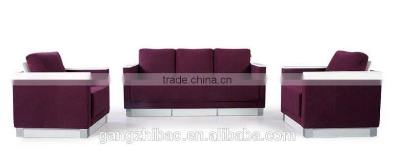 G-335 red fabric sectional sofa