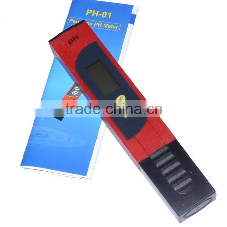 2016 New Protable LCD Digital PH Meter Pen of Tester with automatic calibration