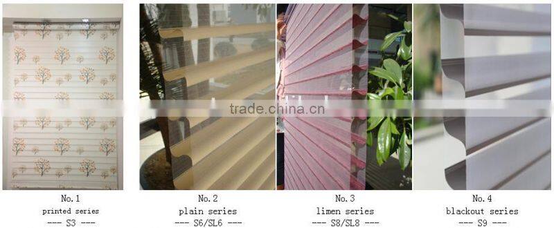 2015 fashionable triple shade for home and office