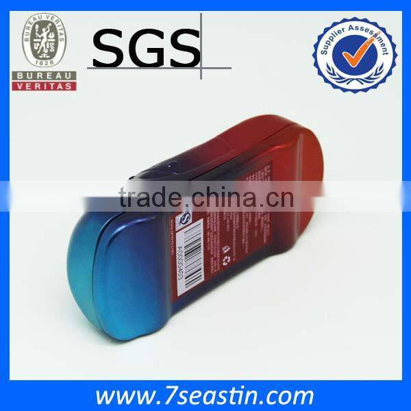 gift packing tin with car shape for candy
