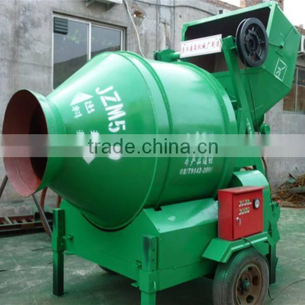 30m3/h diesel engine concrete trailer mixer pumping machine