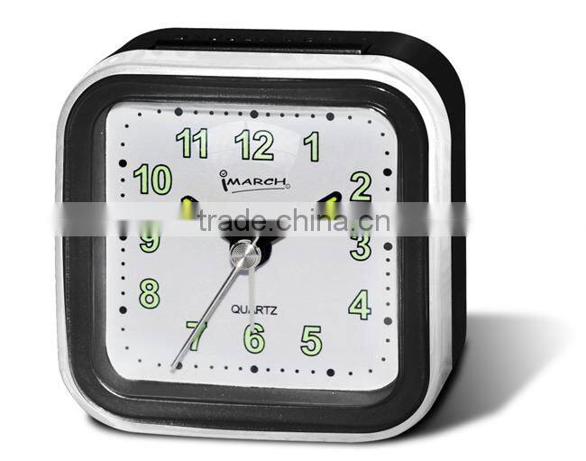 BB06808 old fashion mini travel alarm clock/selling well all over the world