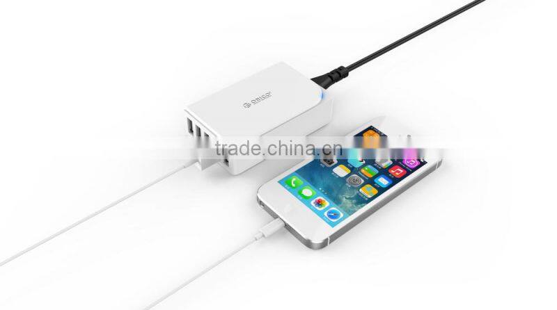 DCAP-5S 2015 new design 5 Port USB Charger 30w/40w multi cell phone charger
