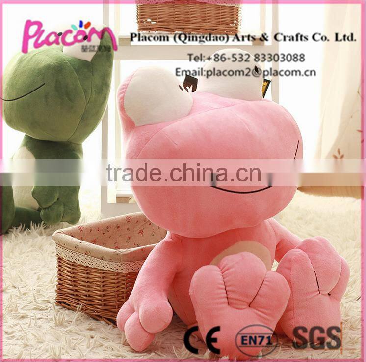2016 Best selling Fashion lovely Customize Kid toys and gifts Wholesale Plush toy Frog