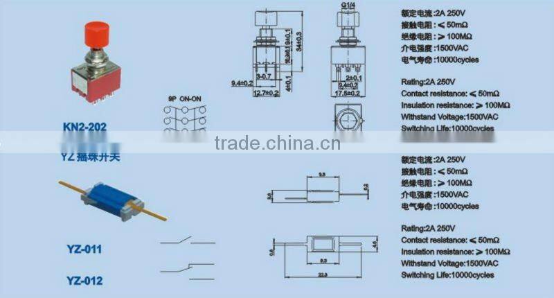 'KN1-103 min toggle switch