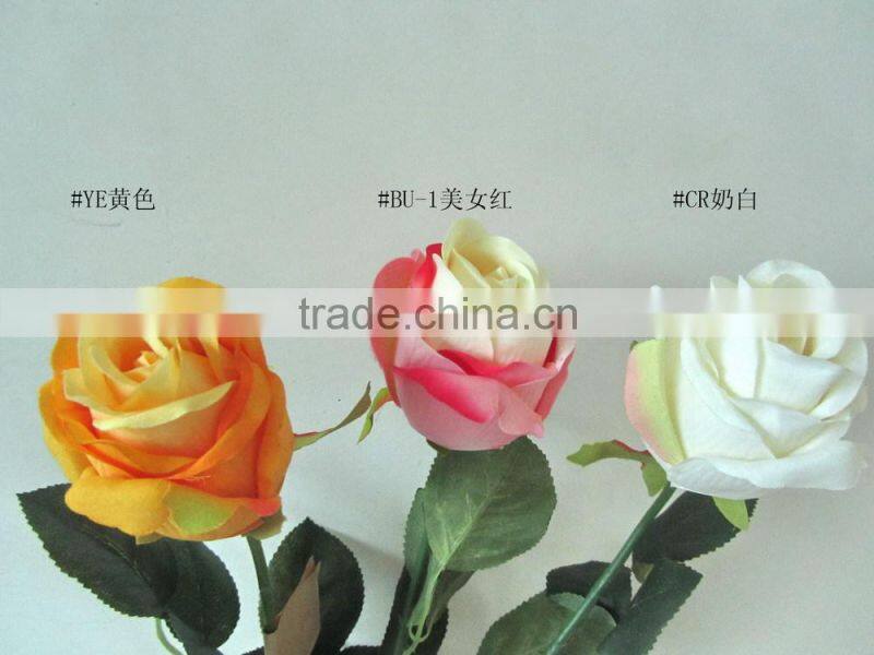 artificial single rose YL284