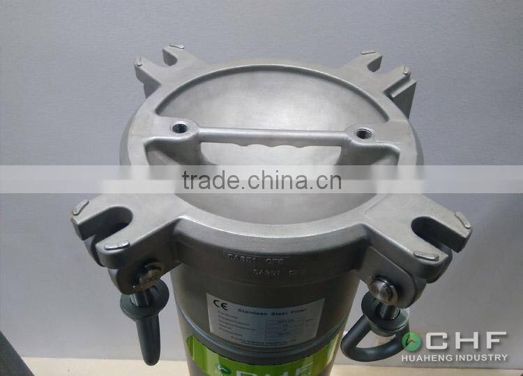 CE approved Bag Filter Housing for Industrial Fluid Filtration