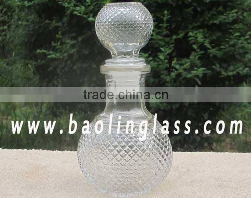 700ml high quality whisky wine glass bottle