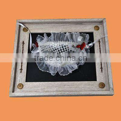 White Lace Mask with Red Diamond&Crystal