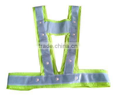 High bright LED Reflective Vest