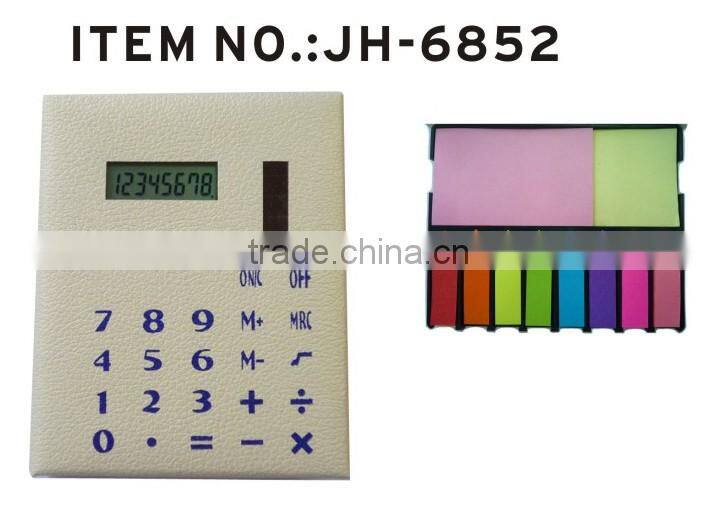 2016 solar power calculator A5 size notebook with calculator