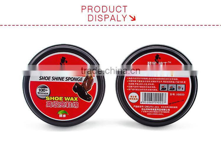 Nourishing and protecting two faces instant shoe shiners