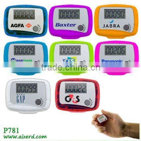 hot sale gift manual use pedometer