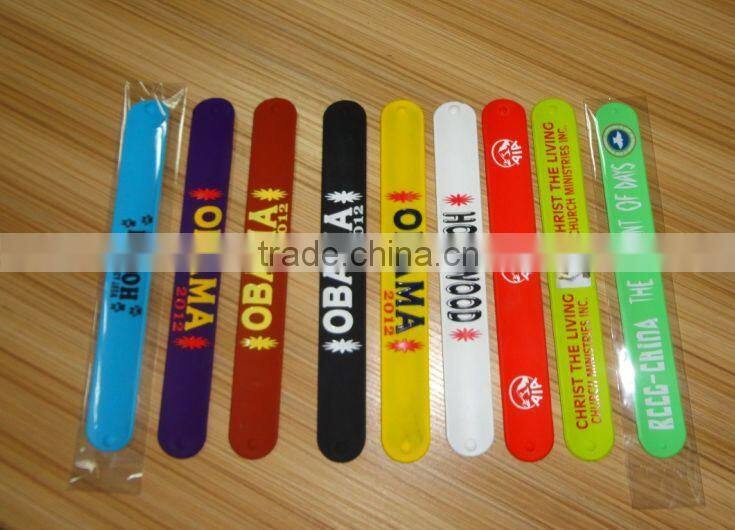 2016 new products arts and crafts rubber gift silicone bracelet for promotional gift