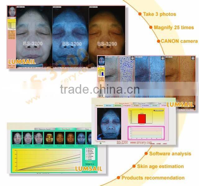 Skin Scanner Beauty Equipment Skin Analysis Machine Facial Skin Analyzer