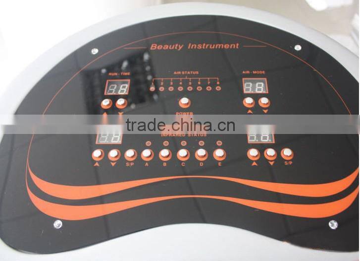 Hot sale salon use pressotherapy lymph drainage muscle stimulating detox machine