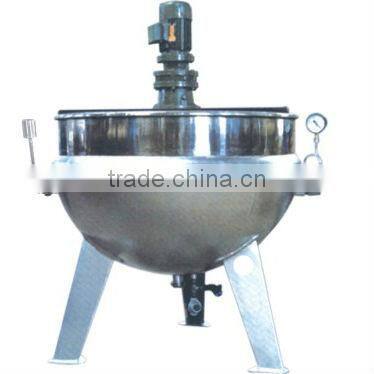 Gas Steam Jacketed Kettle - 500 liter , Stainless Steel 304