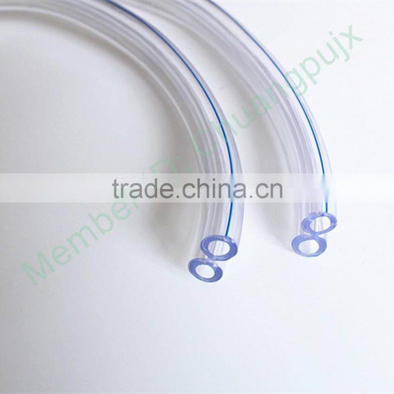 PVC Transparent Doubble Pulse Tube with 8*14mm*2 on sale
