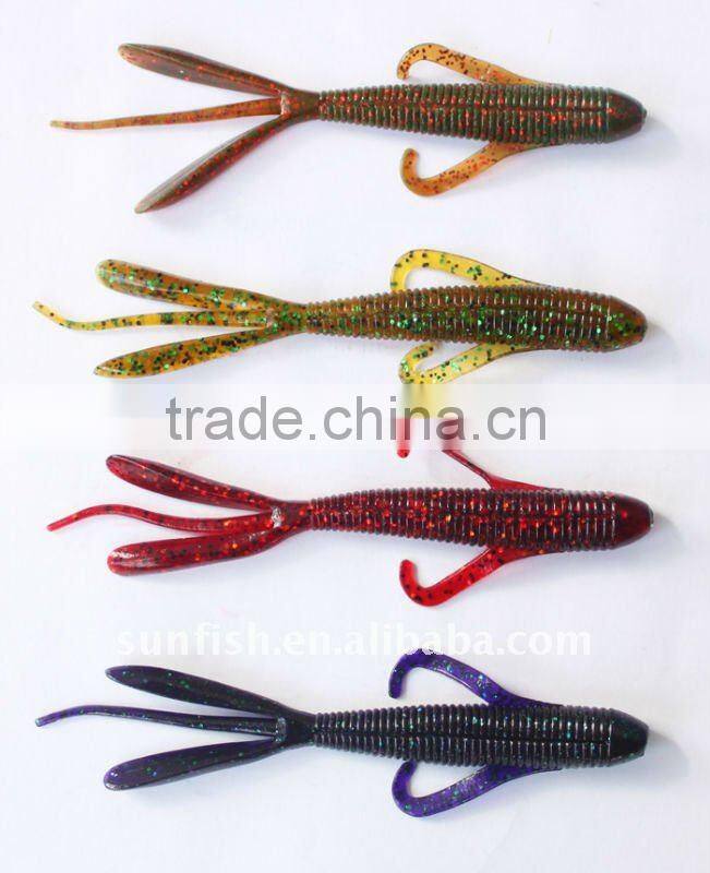 soft fishing lure with salt,freshwater soft lure G03B