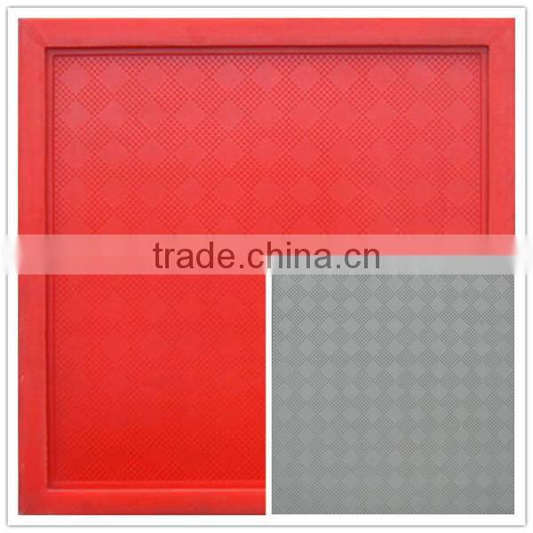 size precise gypsum ceiling tile moulds
