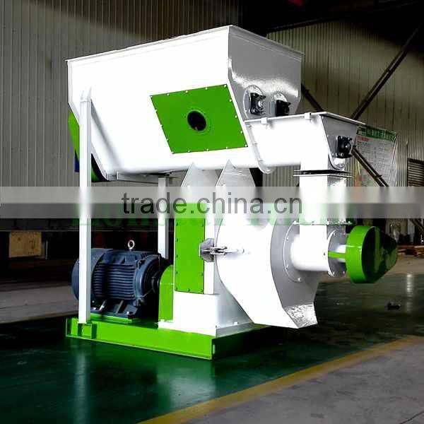 Small Cpacity Flat Die Wood Pellet Machine For Homeuse