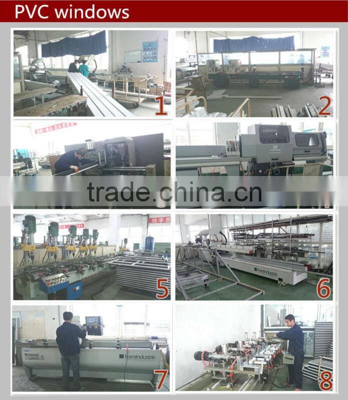 Customized pvc profile for sliding window and door manufacturers