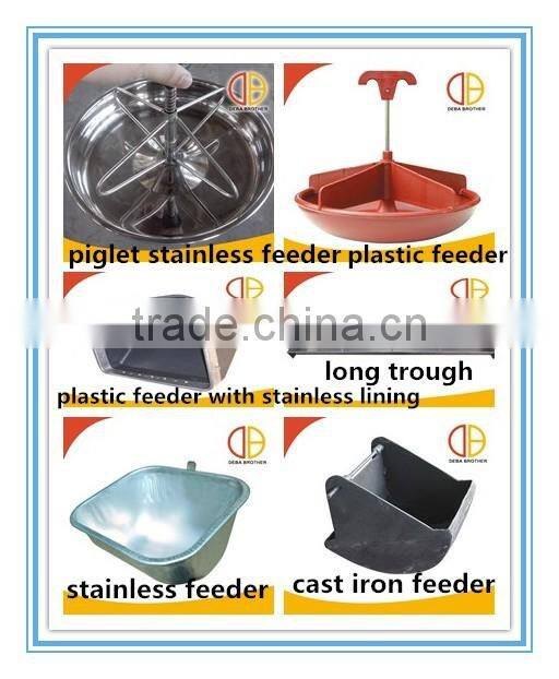 Swine long feeding trough for pig stainless material factory supply