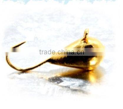 Wholesale tear drop tungsten ice fishing jigs