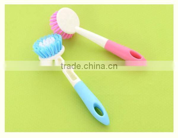 High quality colored handle kitchen cleaning pan brush