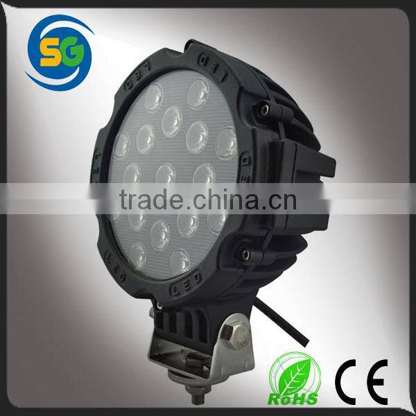 51W LED waterproof light LED offroad work marine lighting