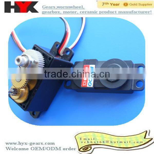shenzhen OEM plastic gear servo