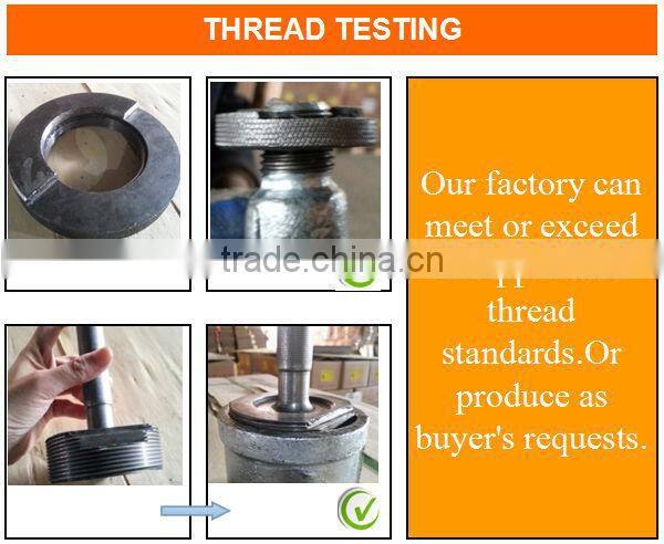 black cast reducing malleable iron pipe fittings