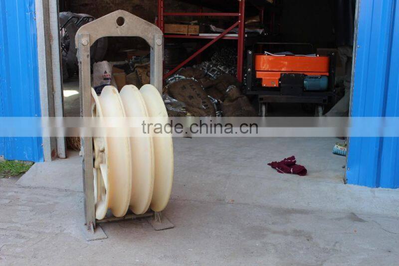 508mm Large diameter bundled conductor pulley stringing block