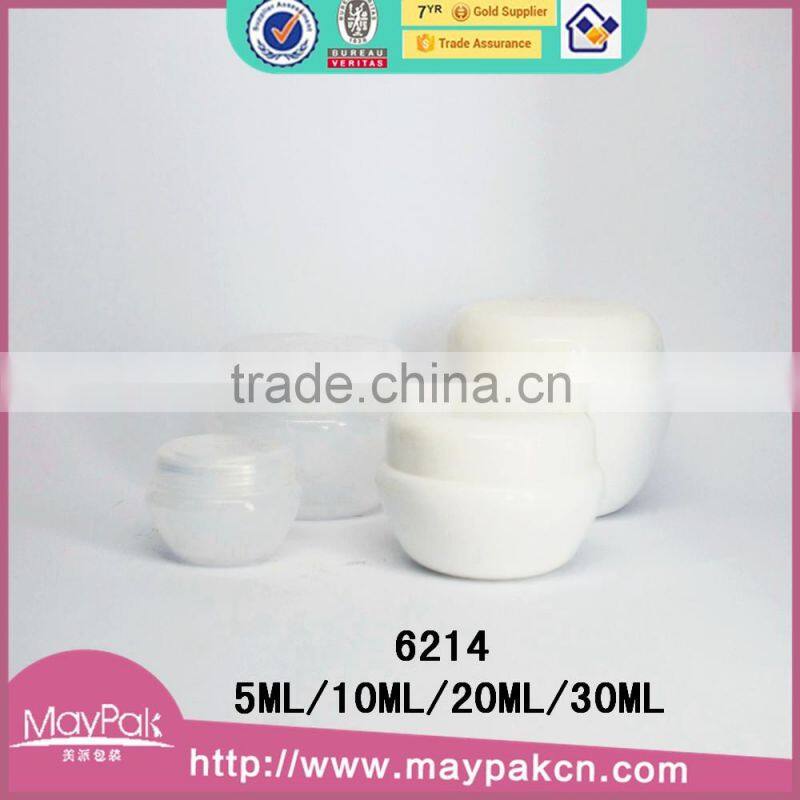 5g,10g,15g,30g,50g,80g,200g high quality luxury round acrylic jar cosmetic jar cream jar
